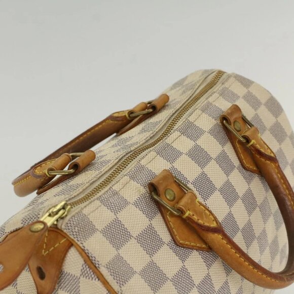 LOUIS VUITTON Damier Azur Speedy 25 Hand Bag - Picture 3 of 15